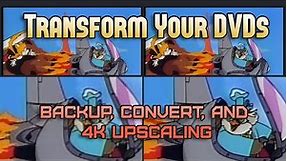 Ultimate DVD Backup Guide: Rip, Convert to Digital & Upscale to 4K!