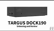 Targus Universal Docking Station DOCK190: Unboxing and Review