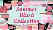 Cool Toned (MOSTLY) Blush Collection | Summer Seasonal Color Palette Makeup