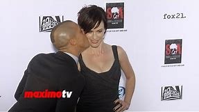 Maggie Siff "Sons of Anarchy" Season 6 Premiere Arrivals
