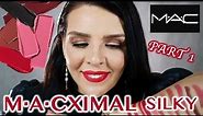 New Mac Lipstick | MACXIMAL Silky Collection 2024 | Part 1 😱