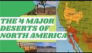 The 4 Major Deserts of North America