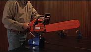 How to use a Vise Chainsaw Repair