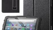 CoBak Case for All-New Kindle Fire 7 Tablet 12th Generation (2022 Release) - Premium PU Leather Slim Folding Stand Shell Multiple Viewing Angles Cover with Auto Wake/Sleep