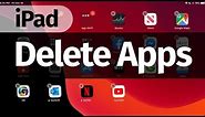 How to Delete Apps on iPad | iPad mini, iPad Air, iPad Pro