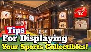 How to Display your Baseball Cards, Sports Collectibles & Memorabilia Properly