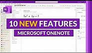 Microsoft OneNote New Features // 10 Updates for 2023