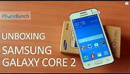 Samsung Galaxy Core 2 Duos Unboxing and Hands-on