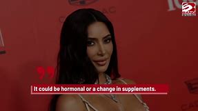 Kim Kardashian thinks the public would be "shocked" by the extent of her acne problems