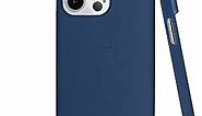 totallee Thin iPhone 14 Pro Case, Thinnest Cover Ultra Slim Minimal - for Apple iPhone 14 Pro (2022) (Navy Blue)
