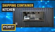 A Commercial Container Kitchen ready for business!