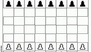 To start a game of chess coloring page printable game