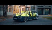 BMW 540i E39 Atlantis blue || 4k