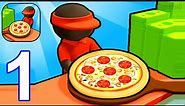 Pizza Ready - Gameplay Walkthrough Part 1 Stickman Pizza Restaurant Idle Tycoon (iOS, Android)