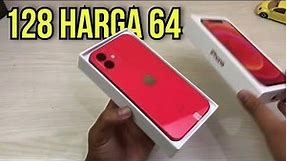 Unboxing iPhone 12 Red Product 128GB‼️