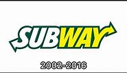 Subway historical logos