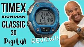 TIMEX IRONMAN Classic 30 watch review| Digital Watch