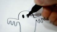 How to Draw a Cartoon Ghost