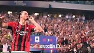 Zlatan Ibrahimovic Smoking a Cigar after Winning the League with AC Milan