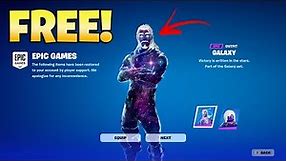 How To Get GALAXY SKIN For FREE In FORTNITE! (2024)