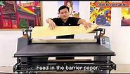 How to Transfer Fabric with Rotary Heat Press Machine