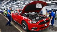 Inside US Best Mega Factory Producing Powerful Ford Mustang - Production Line