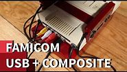 Hakk's Lab 1 - Famicom USB and Composite Video Mod