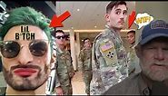 Soldiers Heckled By Racist LiL B*tch & This Happens..