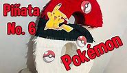 DIY Como hacer Piñata Número 6 - Pokemon #piñatas #piñatasinfantiles #piñatapokemon