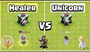 Unicorn VS Healer | Healing Battle | Clash of Clans