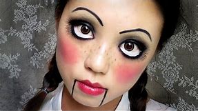 Easy Halloween Makeup: Creepy Cute Doll (中文字幕)