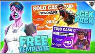 Fortnite Thumbnail GFX Pack + Template | Free PSD Download