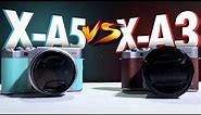 Review Perbandingan dua Kamera dari Fuji X-A Series || Fujifilm X-A5 vs X-A3