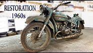 Восстановление старого мотоцикла из 1960-х | Old Soviet motorcycle full Restoration