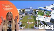 The Sims 4: A More Realistic University Application Mod Review!