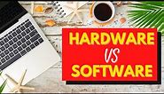 HARDWARE VS SOFTWARE | Difference Between Hardware And Software