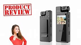 VIDCASTIVE L9 Mini Body Camera - Unboxing & Review