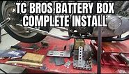 TC Bros Battery Box Install (Part 4) Lets Build A Chopper
