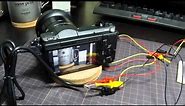 SONY a5100 - remote shutter with Arduino