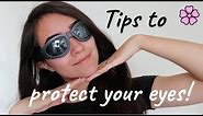 How to Sleep With Your LASIK Goggles -- tips to keep them secure ♥︎