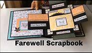 Farewell Cards for Colleague/Goodbye Cards/Handmade/DIY/Scrapbook Ideas