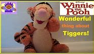 1998 Disney Winnie the Pooh Singing Tigger Plush toy By Mattel