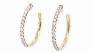 Yellow Gold Diamond Earrings at Kelley Jewelers