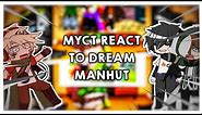 MCYTS || DSMP || REACT TO DREAM MANHUT ANIMATIC || JencilThePencil