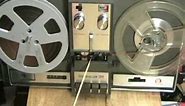 How To Operate the Wollensak 5710 Vintage Reel to Reel Mono Tape Recorder