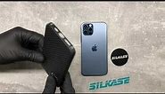 SILAKSE Carbon phone case - iPhone 12 Pro showcase