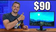 The BEST Gaming Monitor Under $100 | Acer SB220Q Review