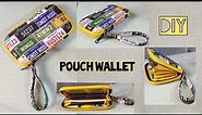 How to make Pouch Wallet / DIY pouch step by step / Cellphone pouch / card holder tutorial