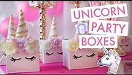 Unicorn Party Boxes 🦄 | BalsaCircle.com