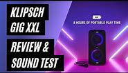 Klipsch Gig XXL Portable Wireless Speaker - Review & Sound Test